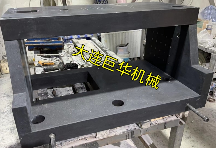 寧波客戶加工的大（dà）理石底座組裝好發貨
